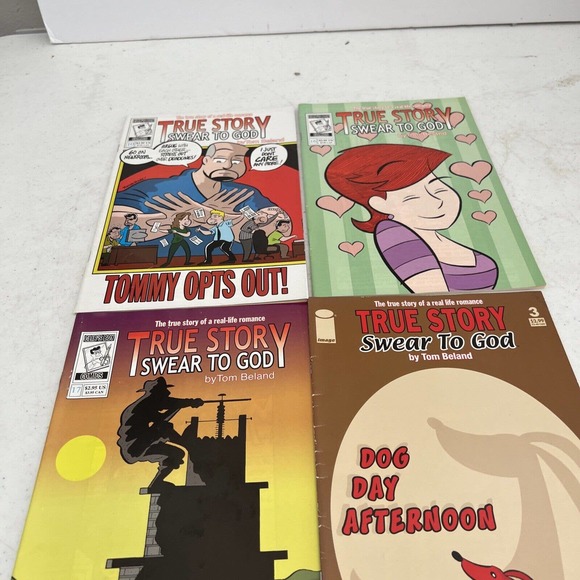 True Story: Swear to God Comic Lot Of 4 # 3, 10, 16, 17 - Picture 1 of 9